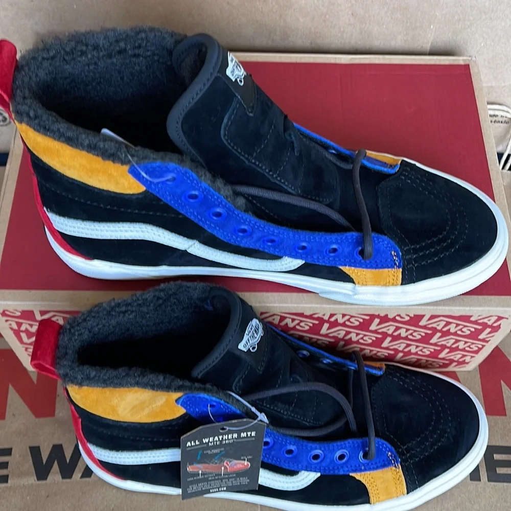 Vans Sk8-Hi 46 MTE Dx Black/Surf The Web sneakers WMNS boots - Picture 4 of 16